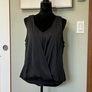 White House Black Market Silky Tank Top, Size Large